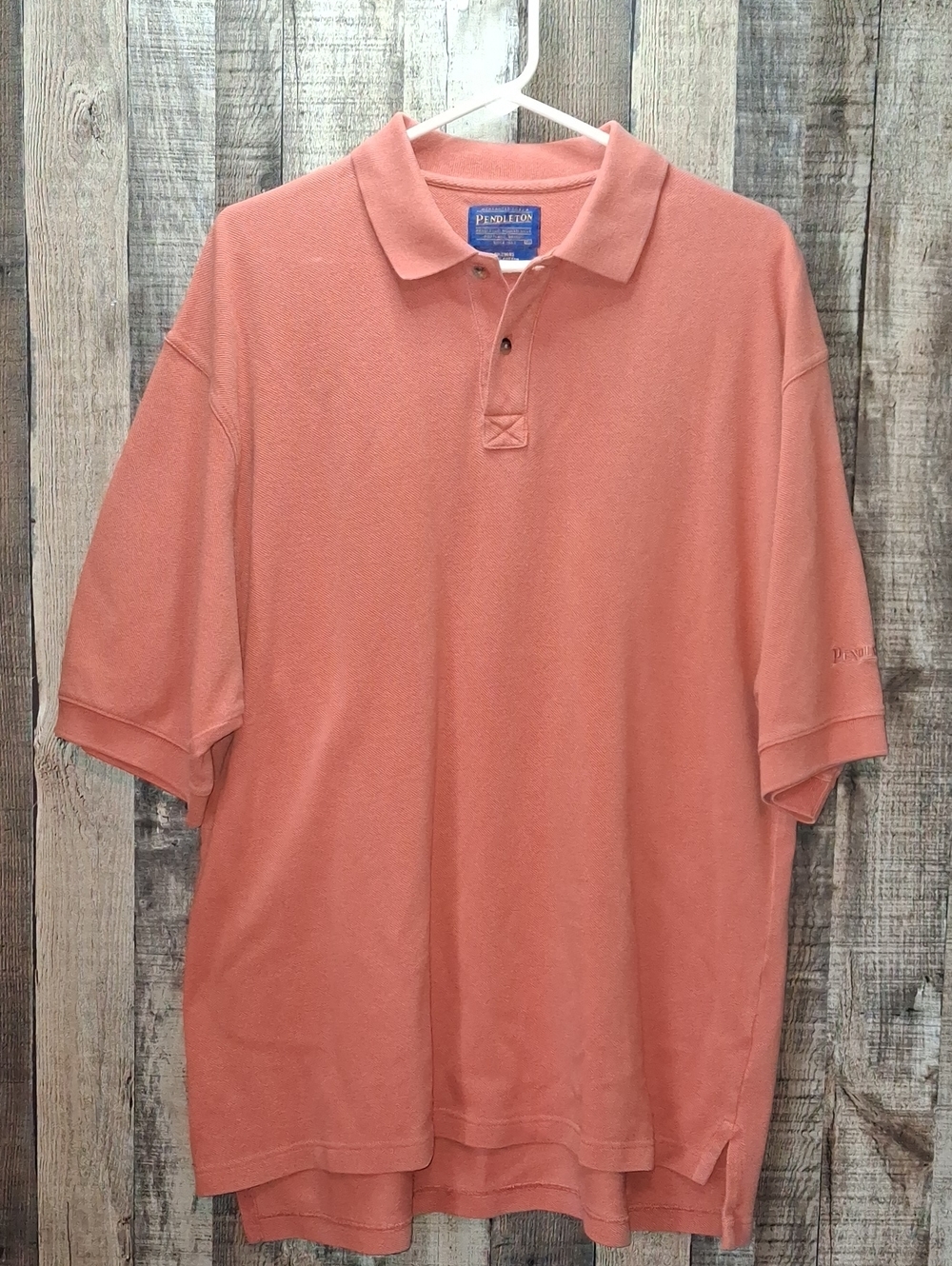 Pendleton Men's Polo in Coral Size XL Shirt